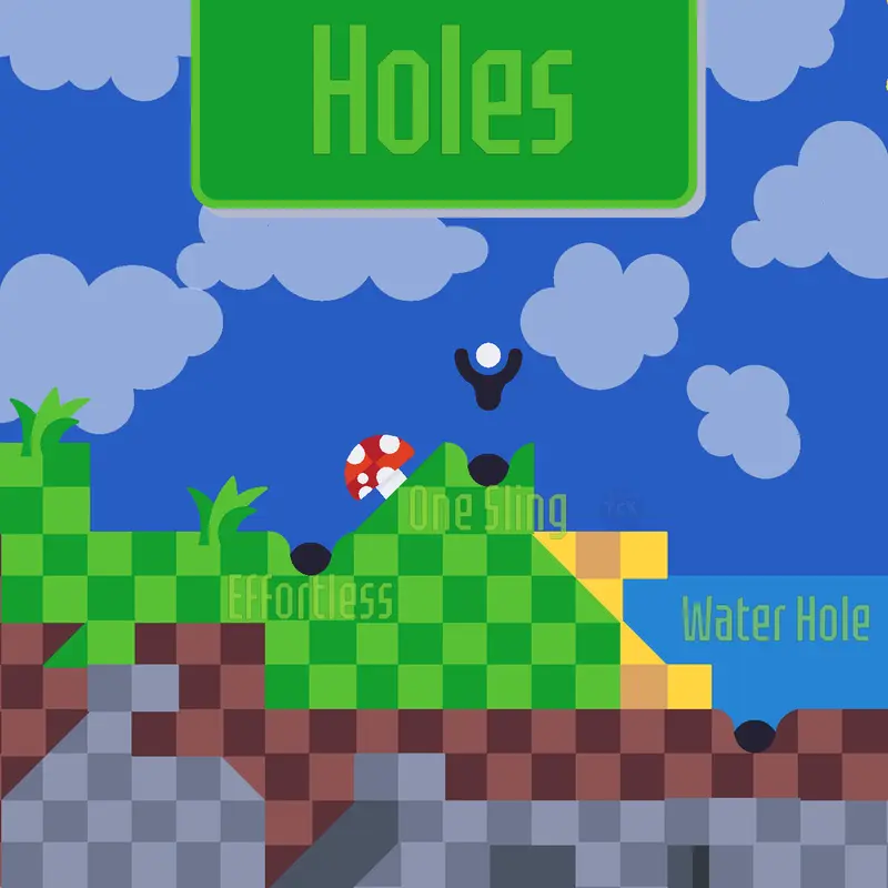 My fist golf deck “Holes" by @vinsmakes