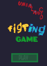 Unbalanced game where random guys fight