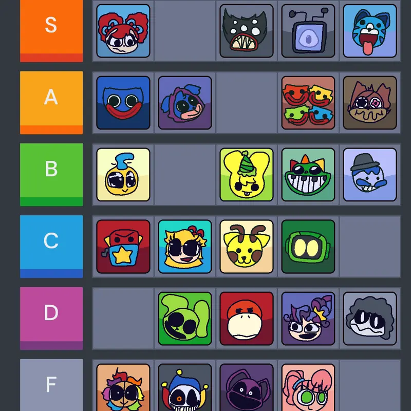 My favorite ppt characters by @boonie25