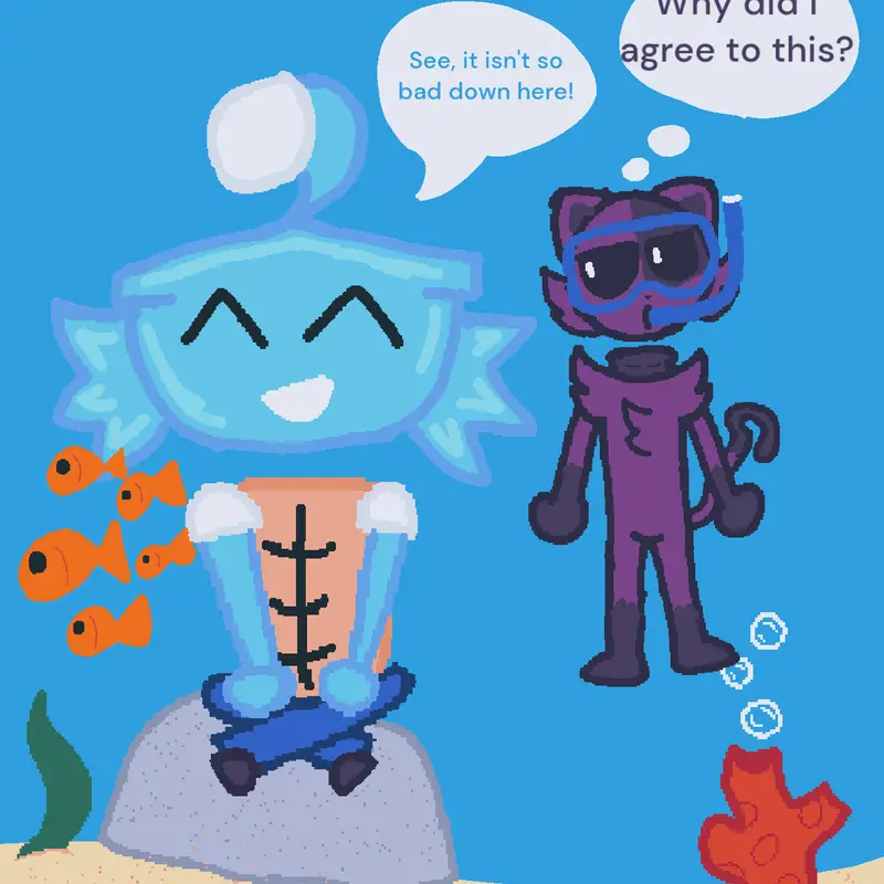 Fan art for @Skigh_High's Fanart-contest by @XxSpaceCatxX