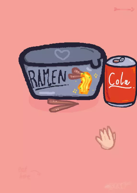 Eating game! (Inspired game) by @strawberrytoast