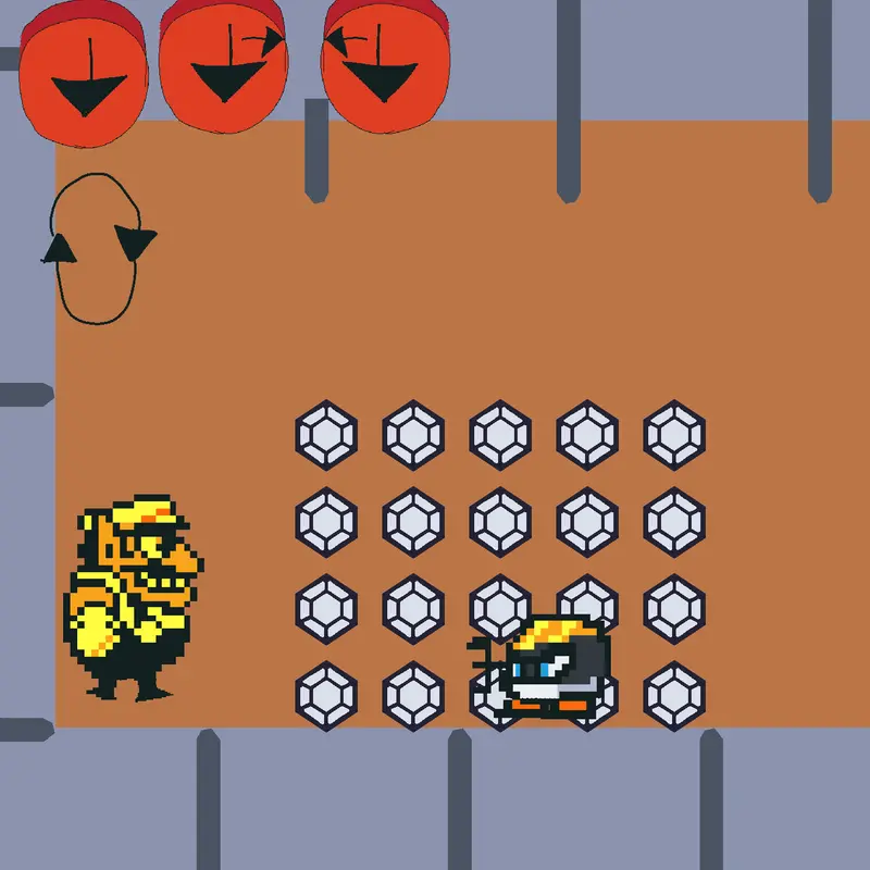 Wario Land in castle #WarioLand #Wario by @DanielBubblegum