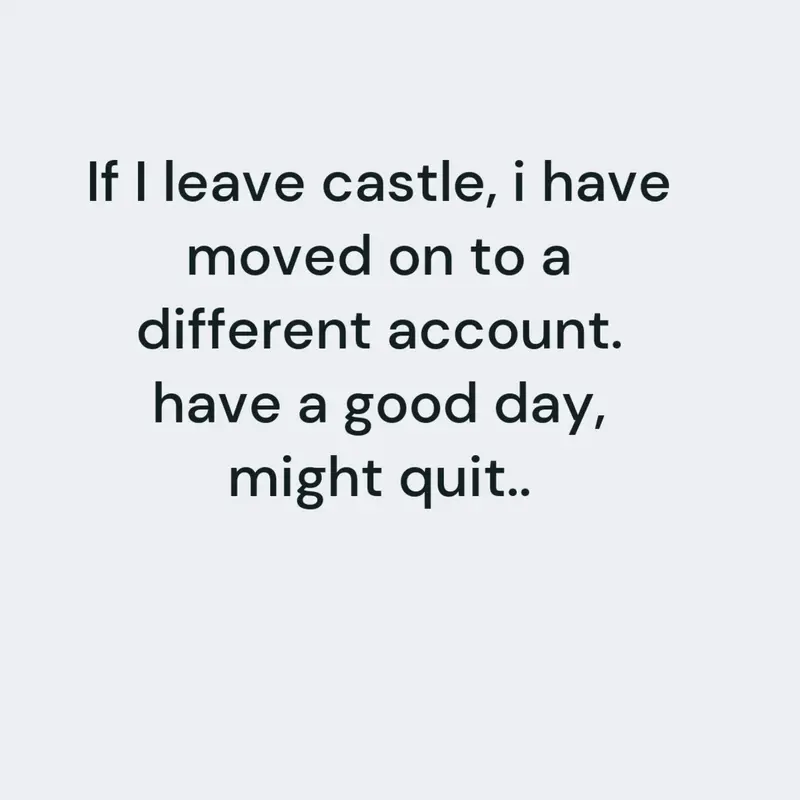 Quiting maybe.. Goodbye.. by @Adiiii