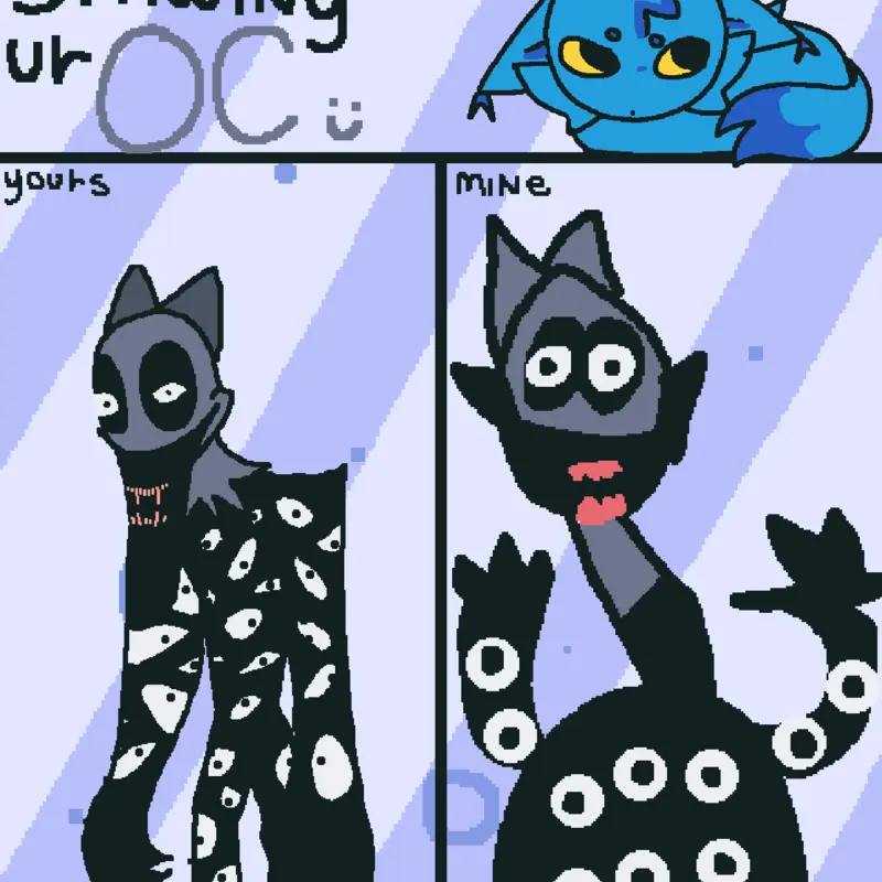 Fear my fan-art by @paradox27x by @wolfyfanoffical