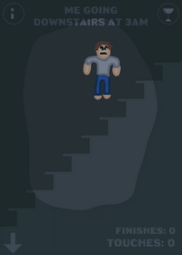 Me going downstairs at 3AM (Currently...