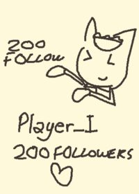 Thanks for 200 followers!