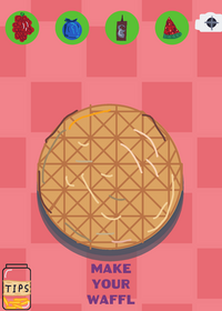 Make your waffle