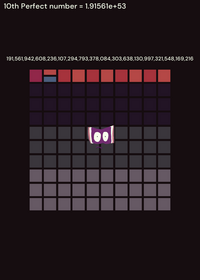 Perfect numbers band 2 (Polysuns take)