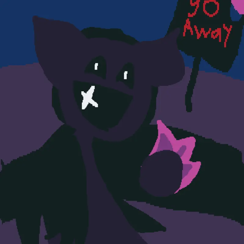 Fannart of a batting day fangame by @Pinos_Mime