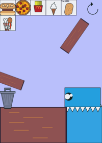 Feed pebble fun feeding game