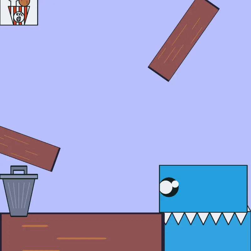 Feed pebble fun feeding game by @rolo2o2