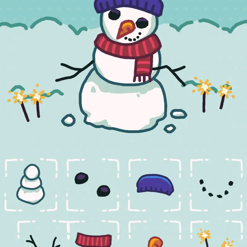 Make your own snow man (dress up) by @itzmealexa