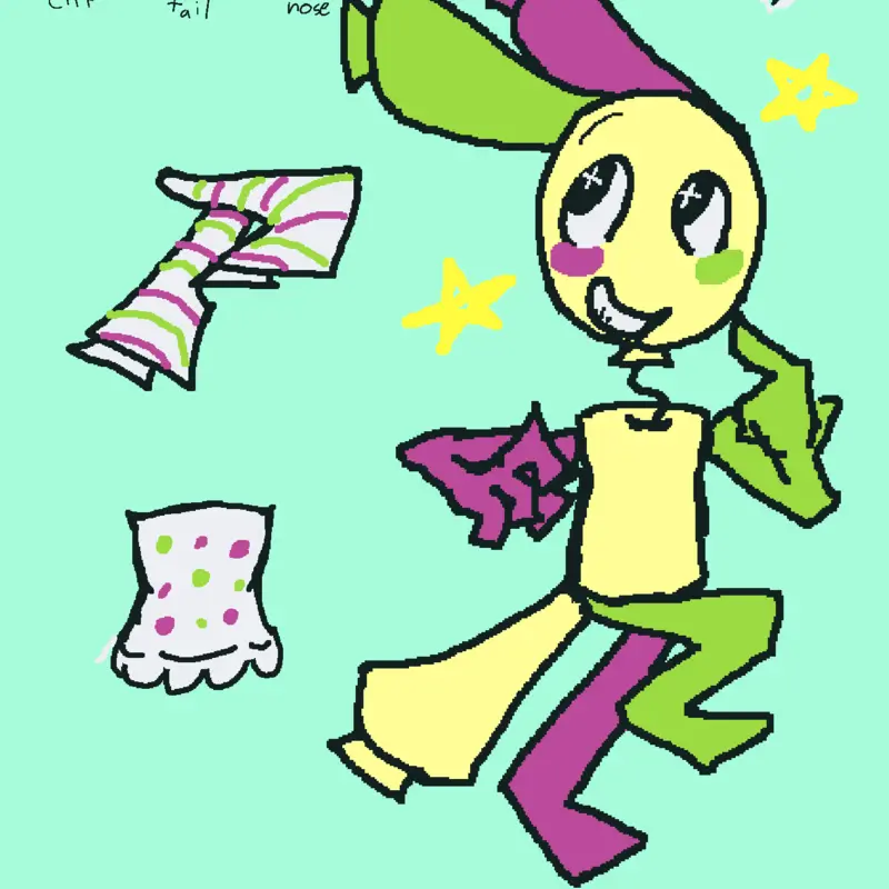 Looey dress up by @_Mr_Ant_Tenna_