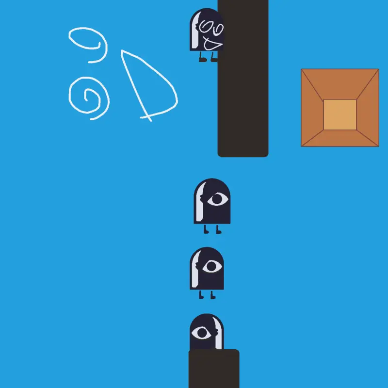 Run Away From Face by @Andrew280