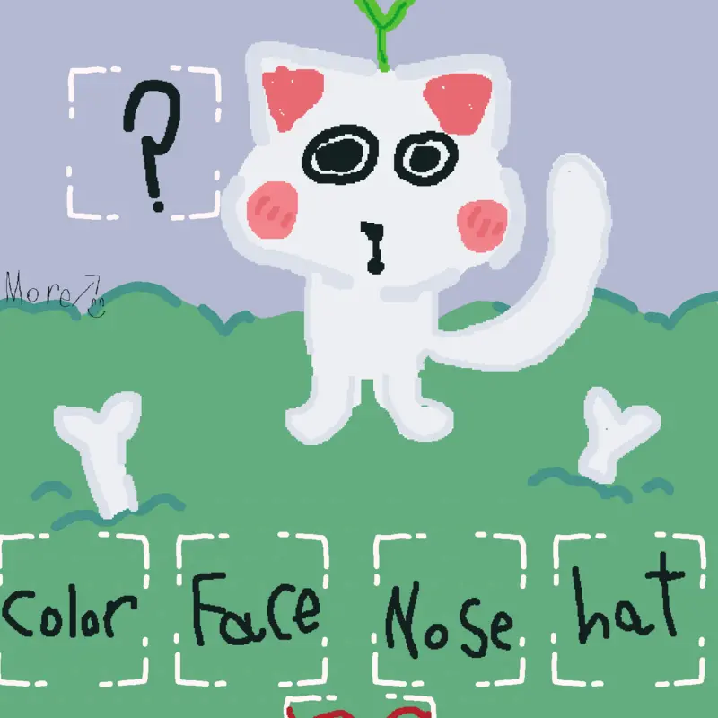 Cat dressing game by @MEOW_MOOO