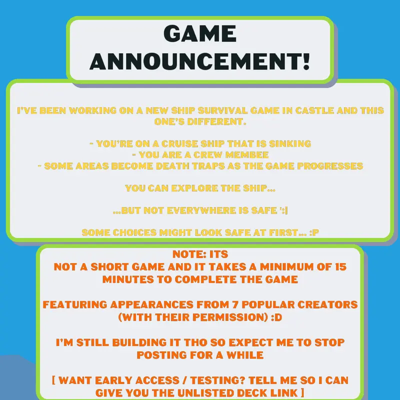 General public announcement! by @paperboatman