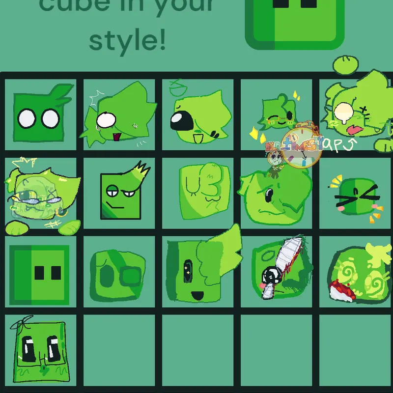 Horrible cube but. Original by @gabriela by @Animage