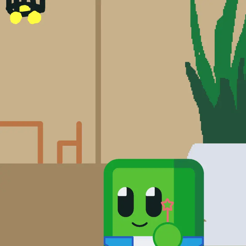 Baby green screeches while holding a mag by @Lucas47943894_2