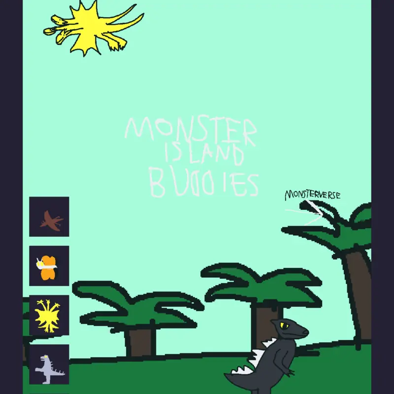 Monster Island Buddies by @GodzillaGamer
