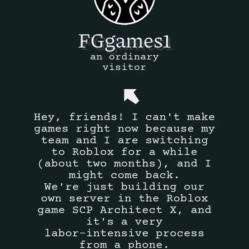 Bulletin board FG. by @FGgames1