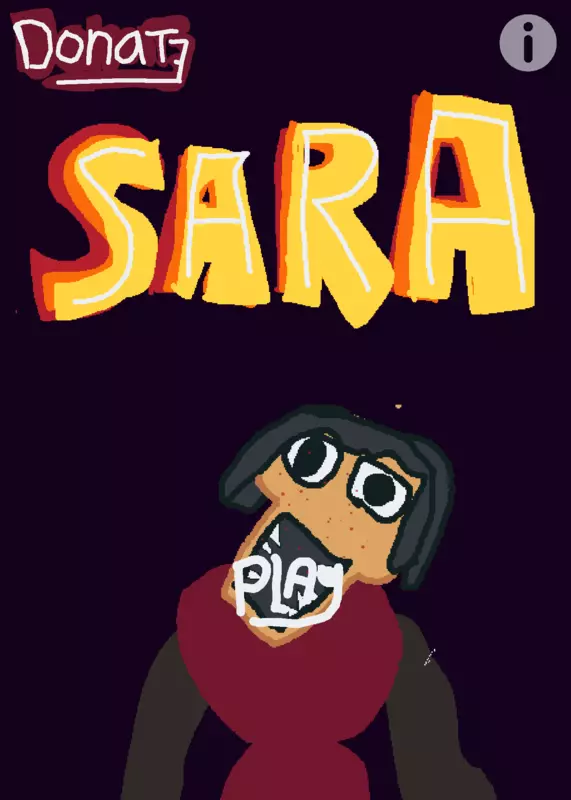 Sarah analóg horror by @aldo777