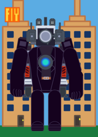 Titan Cameraman Ragdoll