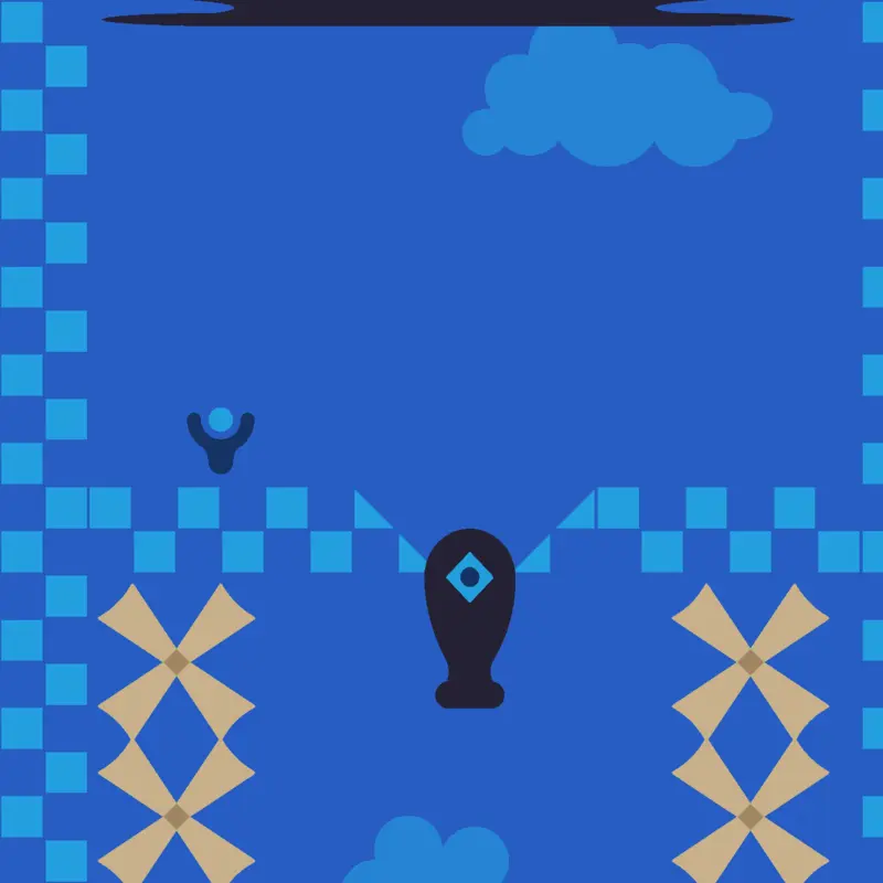 Blue Block Golf by @Bambi_in_castle