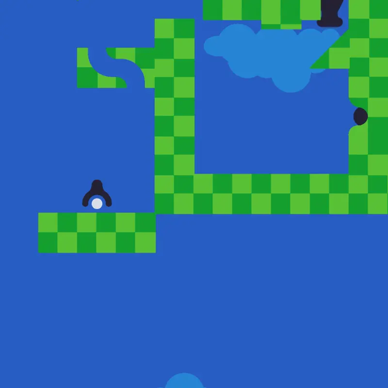 Golf But Upside Down by @Castleuser5478
