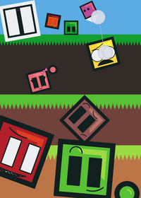 Ending Game World - Create your own cubes...
