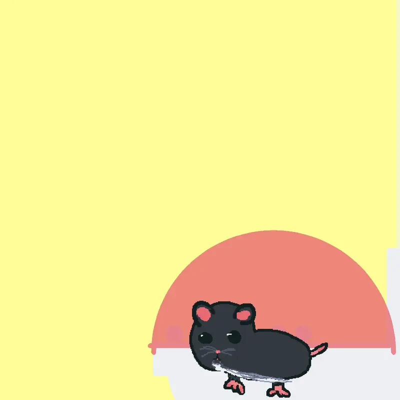 Hampter pet (hamster) by @ddawnmistttheartist