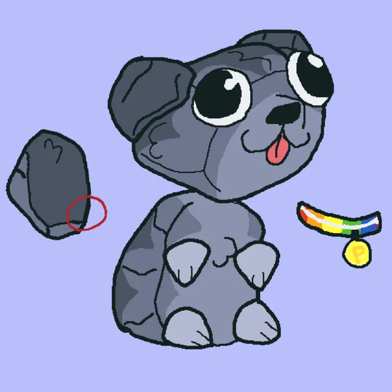 Pebble!! by @Elinmalika