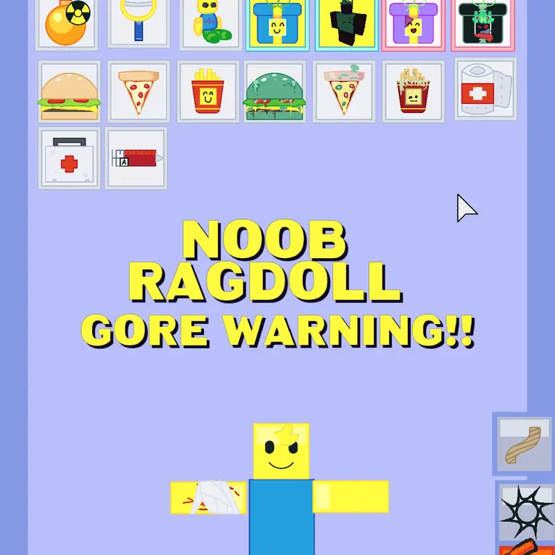 Noob ragdoll 2D by @CaptainGamer