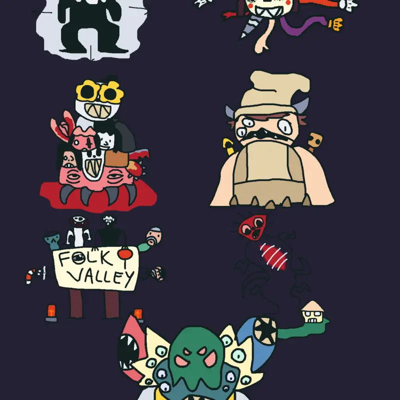 Horrormons Bosses by @RaibonVCB