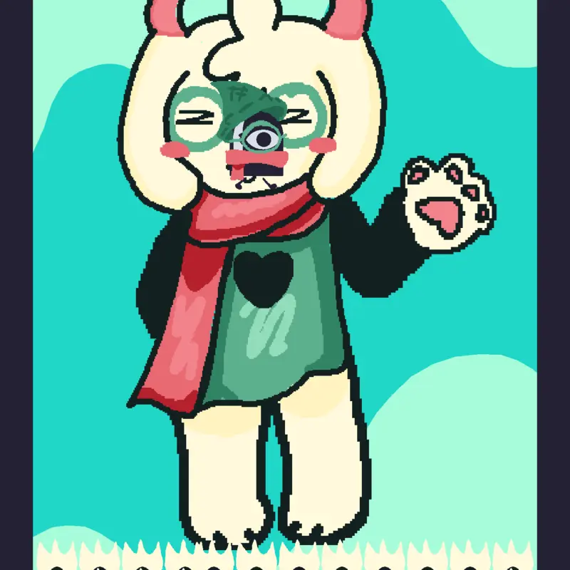 RALSEI IS ASRIEL'S FUR by @avi_123