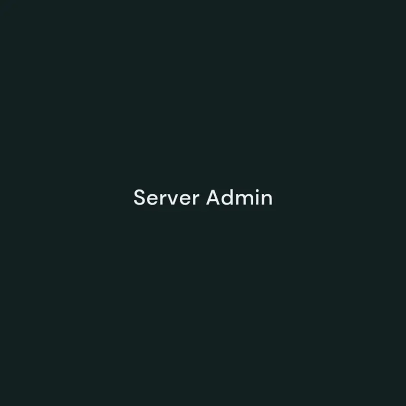 Server Admin by GlassBox by @GlassBloxy