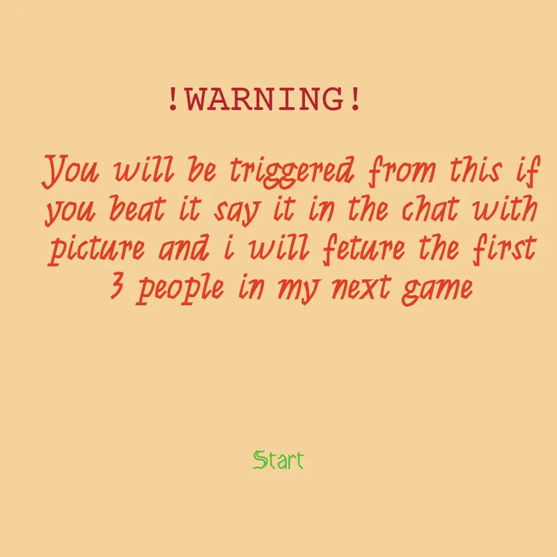 Game by @Cringebuilder