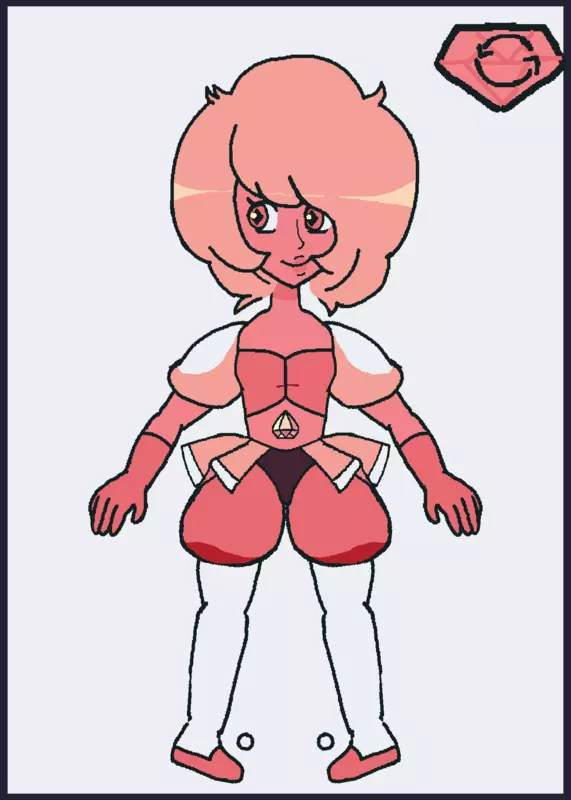 Pink diamond ragdoll by @i_eat_nukes