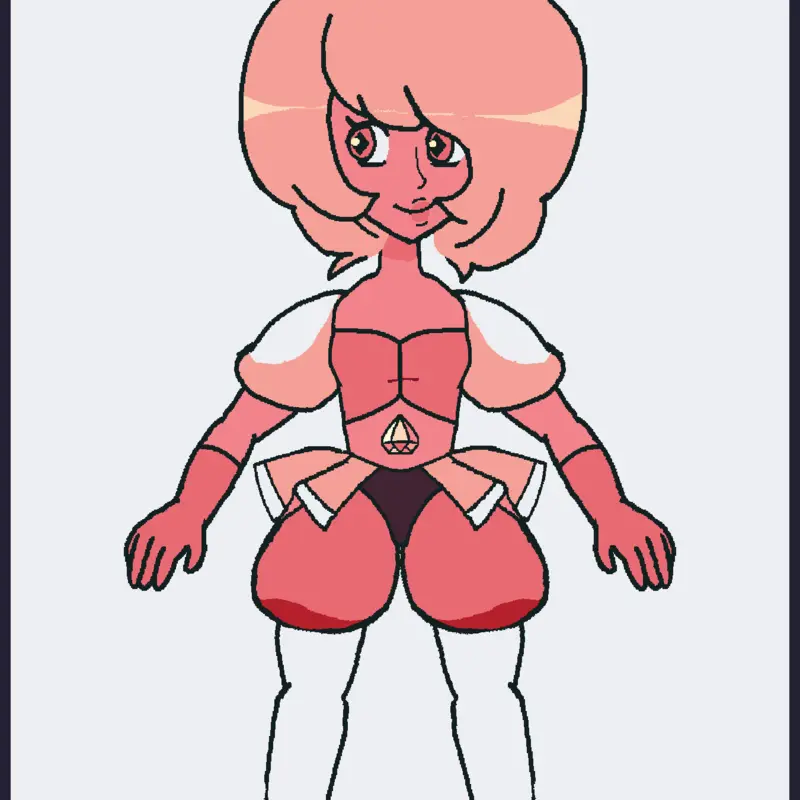 Pink diamond ragdoll by @i_eat_nukes