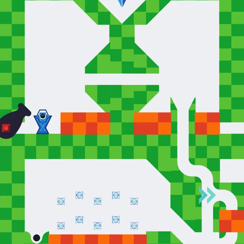 Impossible golf course by @puzzleise