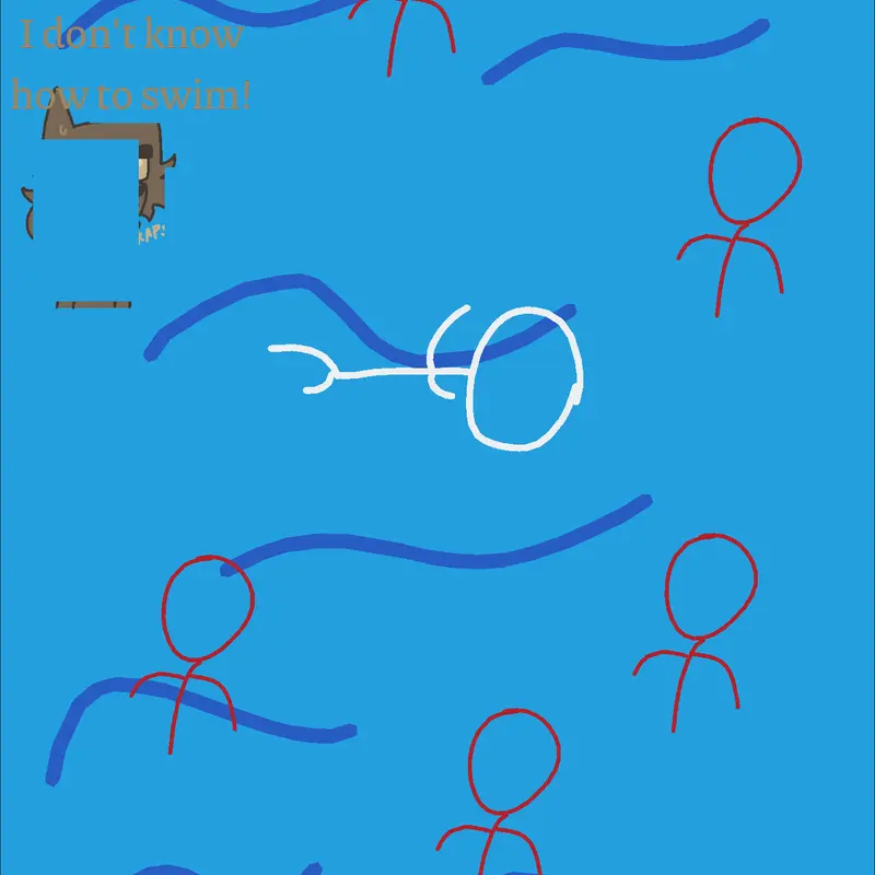 boring swimming pool by @Donuts628341