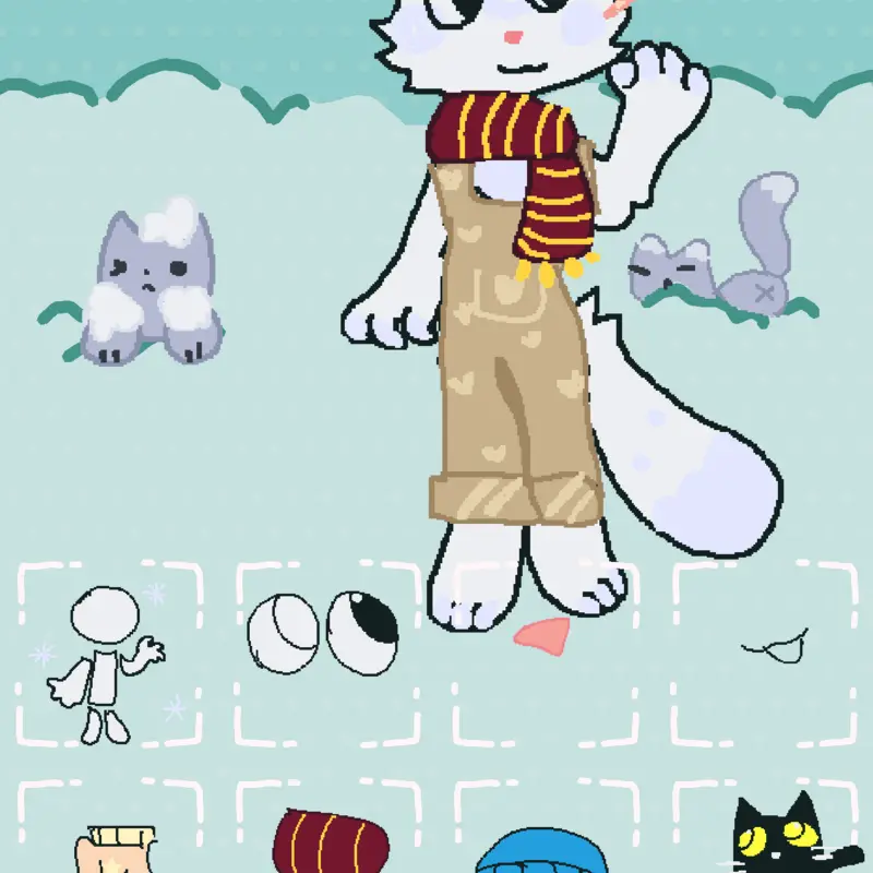 Cat dog rabbit by @CarolVolpe