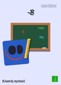 -B Baldi mod fanmade in castle.