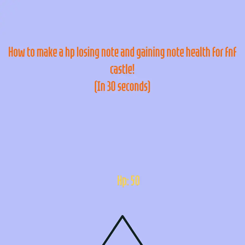 tutorial for fnf new castle makers by @UniqueTango2