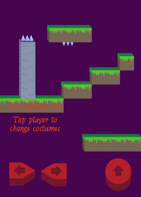 3D platformer test!