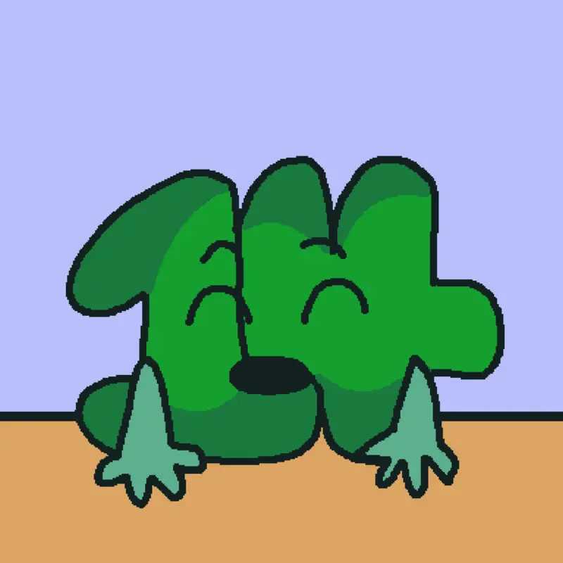 Fourteen tries to eat ten by @KFlufflefluffy