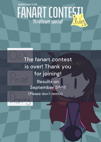 70 follower special: fanart contest!