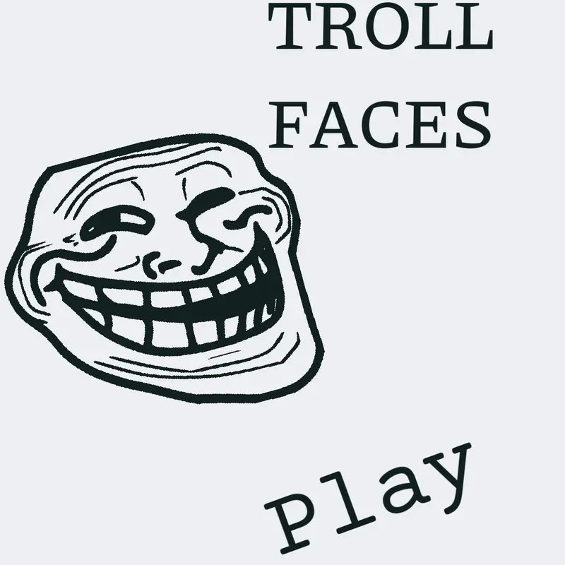Find the Trollfaces by @Characterrr