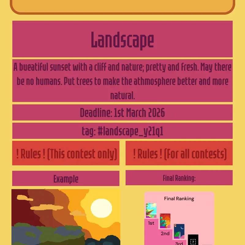 Topic 1 - Landscape by @Y21Q1