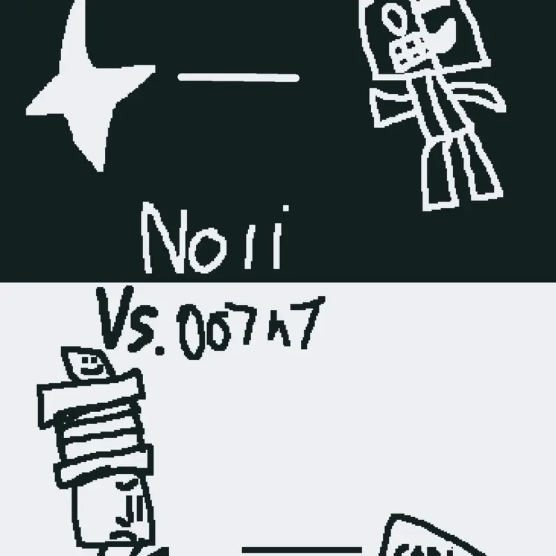 Noli vs. 007n7 by @MLP_TwilightSparkleFan