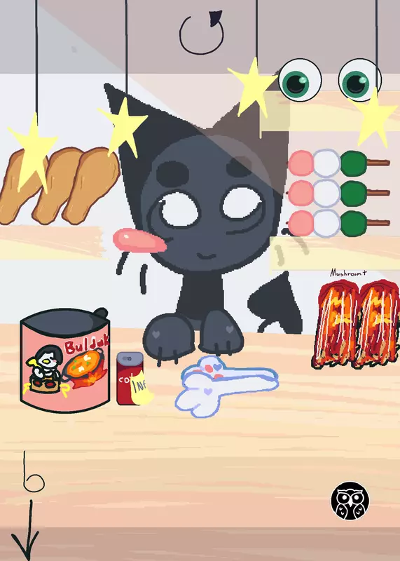 Mukbang by @GRAY_FANTASTIC